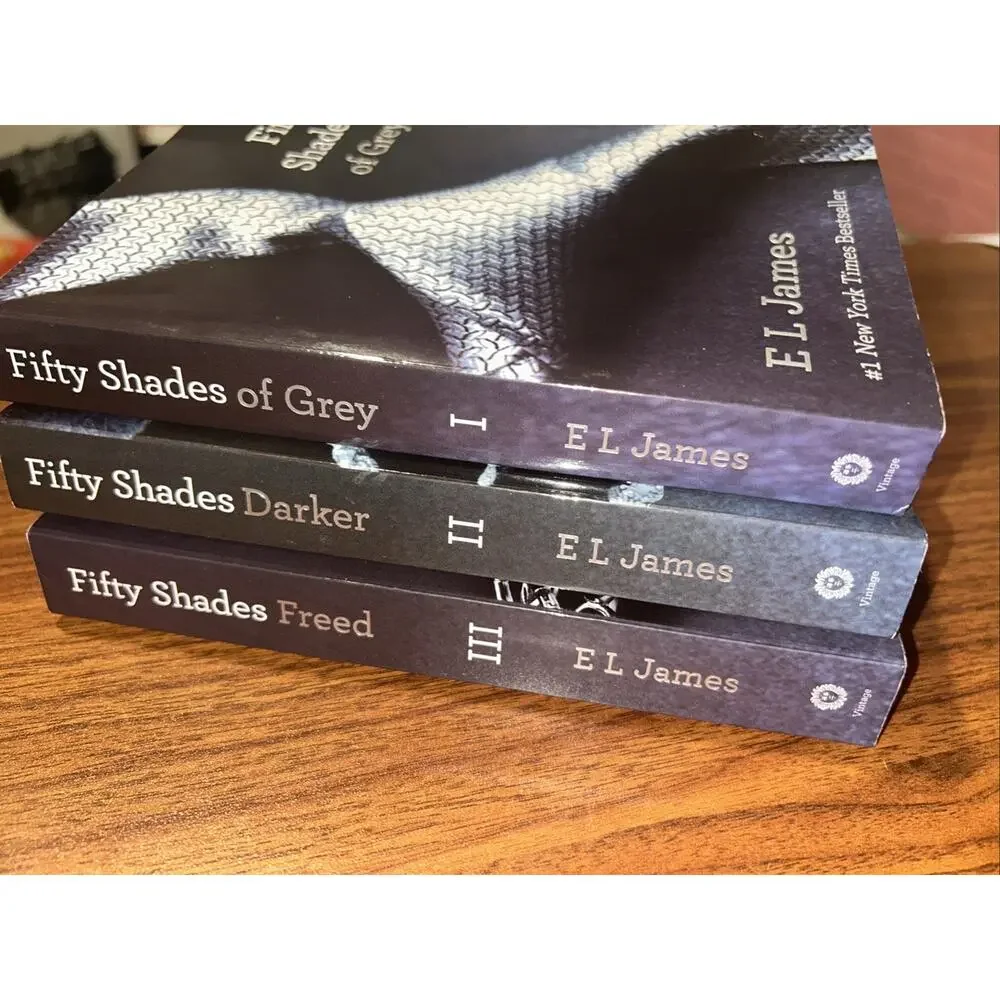 Fifty Shades Trilogy By E L James I-III Paperback Set